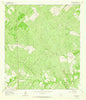 Crater Ridge Texas Historical topographic map, 1:24000 scale, 7.5 X 7.5 Minute, Year 1963