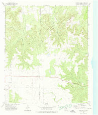 Crawford Slide Texas Historical topographic map, 1:24000 scale, 7.5 X 7.5 Minute, Year 1972