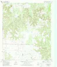 Crawford Slide Texas Historical topographic map, 1:24000 scale, 7.5 X 7.5 Minute, Year 1972