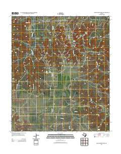 Crawford Slide Texas Historical topographic map, 1:24000 scale, 7.5 X 7.5 Minute, Year 2012
