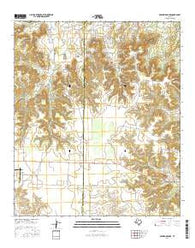 Crawford Slide Texas Current topographic map, 1:24000 scale, 7.5 X 7.5 Minute, Year 2016