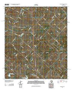 Creedmoor Texas Historical topographic map, 1:24000 scale, 7.5 X 7.5 Minute, Year 2010