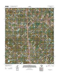 Creedmoor Texas Historical topographic map, 1:24000 scale, 7.5 X 7.5 Minute, Year 2013