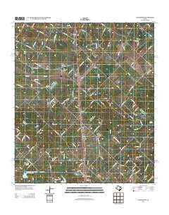 Creedmoor Texas Historical topographic map, 1:24000 scale, 7.5 X 7.5 Minute, Year 2013
