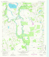 Creslenn Ranch Texas Historical topographic map, 1:24000 scale, 7.5 X 7.5 Minute, Year 1960