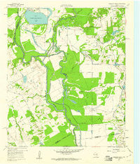 Creslenn Ranch Texas Historical topographic map, 1:24000 scale, 7.5 X 7.5 Minute, Year 1960