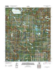 Creslenn Ranch Texas Historical topographic map, 1:24000 scale, 7.5 X 7.5 Minute, Year 2012