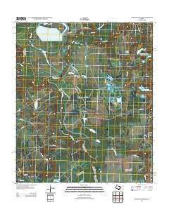 Creslenn Ranch Texas Historical topographic map, 1:24000 scale, 7.5 X 7.5 Minute, Year 2012