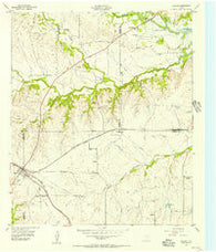 Cresson Texas Historical topographic map, 1:24000 scale, 7.5 X 7.5 Minute, Year 1955