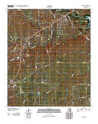 Cresson Texas Historical topographic map, 1:24000 scale, 7.5 X 7.5 Minute, Year 2010