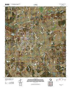 Crockett Texas Historical topographic map, 1:24000 scale, 7.5 X 7.5 Minute, Year 2010