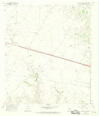 Crockett Heights Texas Historical topographic map, 1:24000 scale, 7.5 X 7.5 Minute, Year 1967