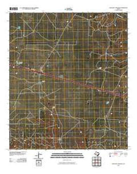 Crockett Heights Texas Historical topographic map, 1:24000 scale, 7.5 X 7.5 Minute, Year 2010