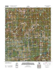 Crockett NE Texas Historical topographic map, 1:24000 scale, 7.5 X 7.5 Minute, Year 2013