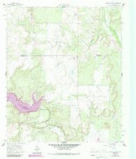 Crooked Creek Texas Historical topographic map, 1:24000 scale, 7.5 X 7.5 Minute, Year 1960