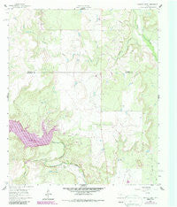 Crooked Creek Texas Historical topographic map, 1:24000 scale, 7.5 X 7.5 Minute, Year 1960