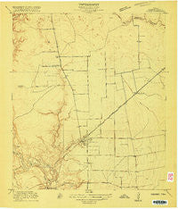Crosby Texas Historical topographic map, 1:24000 scale, 7.5 X 7.5 Minute, Year 1916