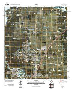 Crosby Texas Historical topographic map, 1:24000 scale, 7.5 X 7.5 Minute, Year 2010