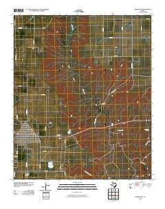 Crosbyton Texas Historical topographic map, 1:24000 scale, 7.5 X 7.5 Minute, Year 2010