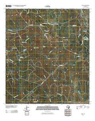 Cross Texas Historical topographic map, 1:24000 scale, 7.5 X 7.5 Minute, Year 2010