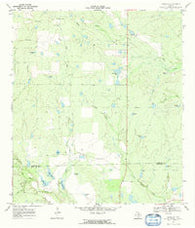 Cross NE Texas Historical topographic map, 1:24000 scale, 7.5 X 7.5 Minute, Year 1969