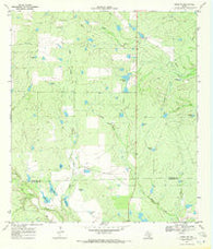 Cross NE Texas Historical topographic map, 1:24000 scale, 7.5 X 7.5 Minute, Year 1969