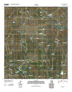Cross NE Texas Historical topographic map, 1:24000 scale, 7.5 X 7.5 Minute, Year 2010