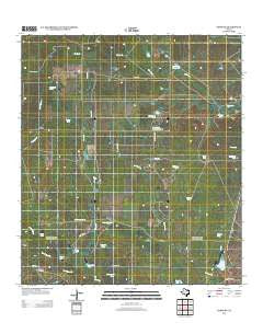 Cross NE Texas Historical topographic map, 1:24000 scale, 7.5 X 7.5 Minute, Year 2013