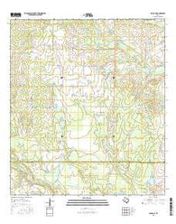 Cross NE Texas Current topographic map, 1:24000 scale, 7.5 X 7.5 Minute, Year 2016