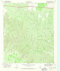 Croton Camp Texas Historical topographic map, 1:24000 scale, 7.5 X 7.5 Minute, Year 1968