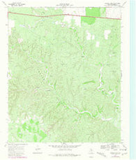 Croton Camp Texas Historical topographic map, 1:24000 scale, 7.5 X 7.5 Minute, Year 1968
