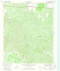 Croton Camp Texas Historical topographic map, 1:24000 scale, 7.5 X 7.5 Minute, Year 1968