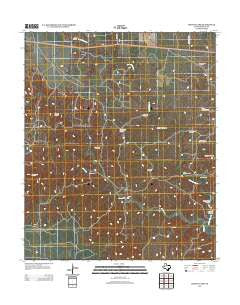 Croton Camp Texas Historical topographic map, 1:24000 scale, 7.5 X 7.5 Minute, Year 2012