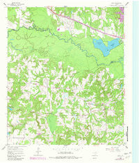 Crow Texas Historical topographic map, 1:24000 scale, 7.5 X 7.5 Minute, Year 1960