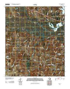 Crow Texas Historical topographic map, 1:24000 scale, 7.5 X 7.5 Minute, Year 2010