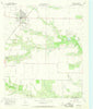 Crowell Texas Historical topographic map, 1:24000 scale, 7.5 X 7.5 Minute, Year 1966