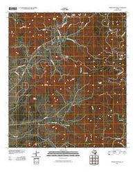 Crown Mountain Texas Historical topographic map, 1:24000 scale, 7.5 X 7.5 Minute, Year 2010
