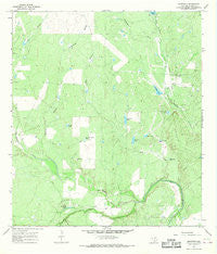 Crowther Texas Historical topographic map, 1:24000 scale, 7.5 X 7.5 Minute, Year 1965