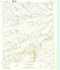 Cryer Creek Texas Historical topographic map, 1:24000 scale, 7.5 X 7.5 Minute, Year 1962
