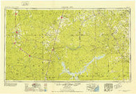 Crystal City Texas Historical topographic map, 1:250000 scale, 1 X 2 Degree, Year 1953