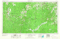 Crystal City Texas Historical topographic map, 1:250000 scale, 1 X 2 Degree, Year 1968
