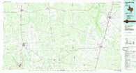 Crystal City Texas Historical topographic map, 1:100000 scale, 30 X 60 Minute, Year 1985