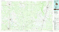 Crystal City Texas Historical topographic map, 1:100000 scale, 30 X 60 Minute, Year 1985