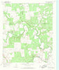 Crystal Falls Texas Historical topographic map, 1:24000 scale, 7.5 X 7.5 Minute, Year 1967