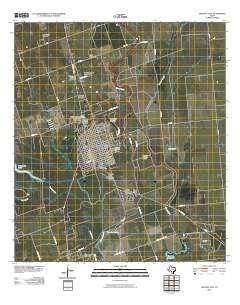 Crystal City Texas Historical topographic map, 1:24000 scale, 7.5 X 7.5 Minute, Year 2010