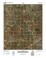 Crystal Falls Texas Historical topographic map, 1:24000 scale, 7.5 X 7.5 Minute, Year 2010