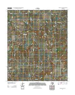 Crystal Falls Texas Historical topographic map, 1:24000 scale, 7.5 X 7.5 Minute, Year 2012