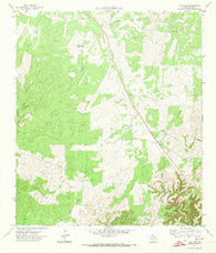 Cub Lake Texas Historical topographic map, 1:24000 scale, 7.5 X 7.5 Minute, Year 1971