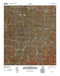 Cub Lake Texas Historical topographic map, 1:24000 scale, 7.5 X 7.5 Minute, Year 2010