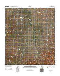 Cub Lake Texas Historical topographic map, 1:24000 scale, 7.5 X 7.5 Minute, Year 2012